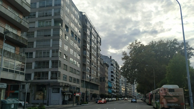 calle Areal en Vigo cortda