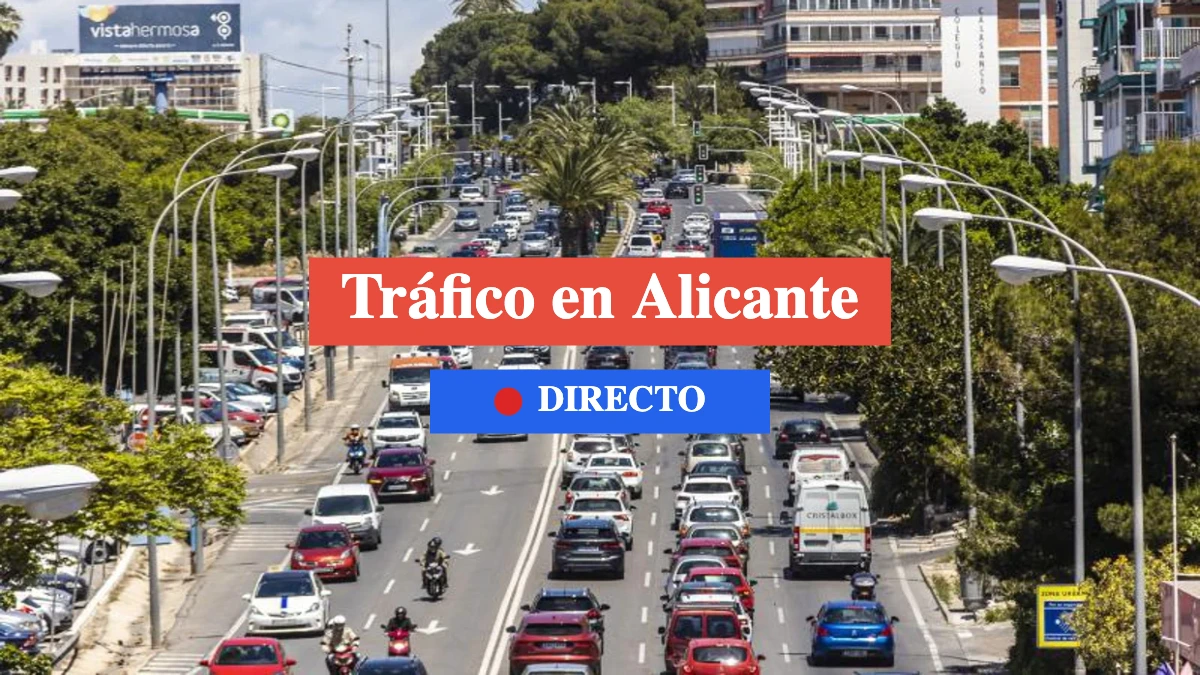 tráfico en Alicante hoy