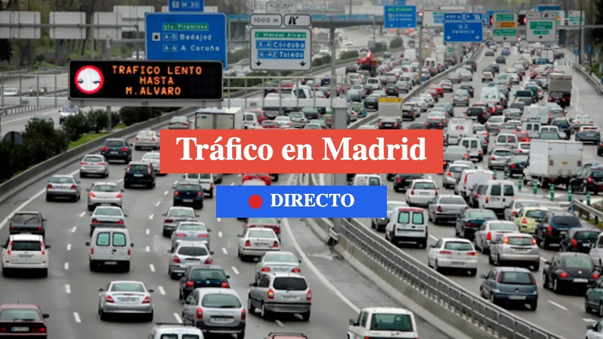 tráfico en Madrid hoy