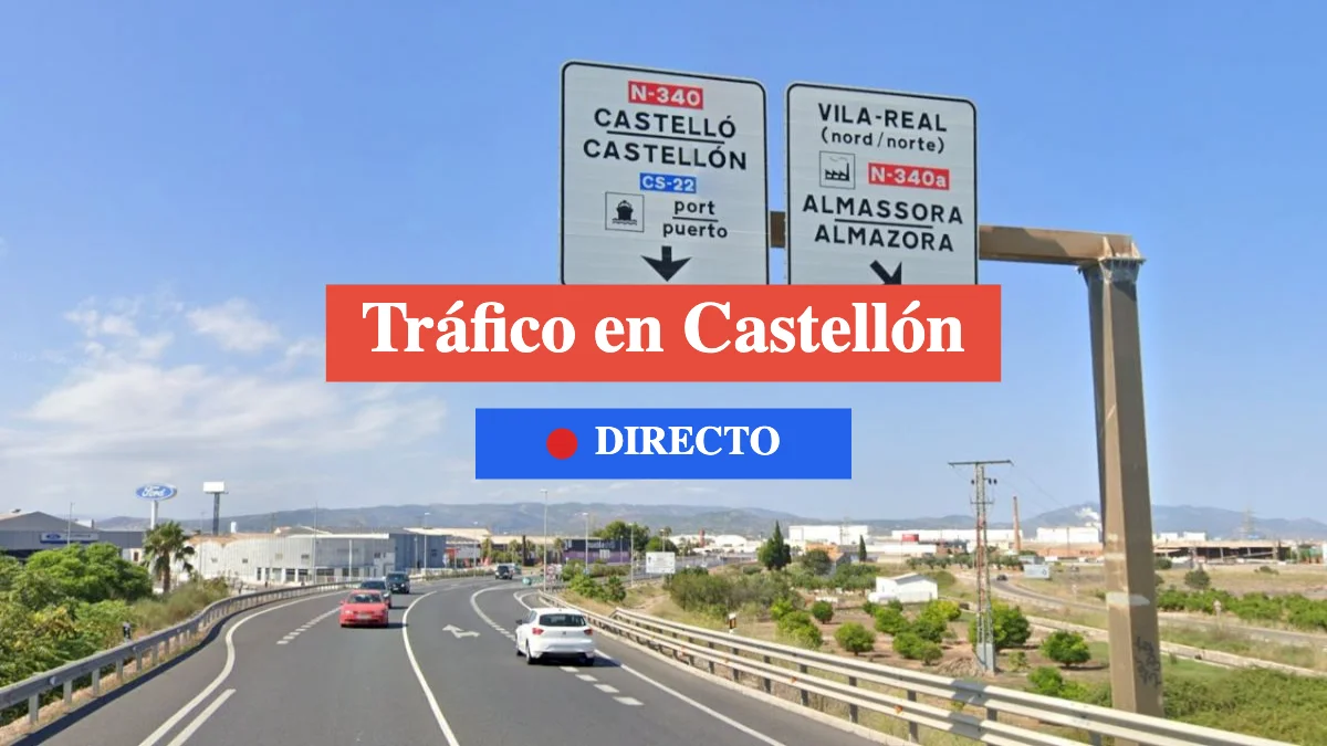 tráfico en Castellón hoy