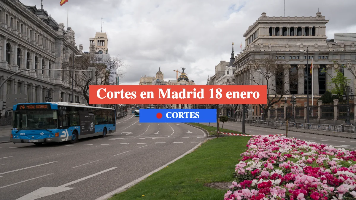 cortes en madrid 18 enero