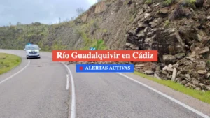 nivel de alerta por riesgo de inundaciones en cádiz 9 febrero