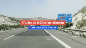 cortes en Almería por nieve y obras