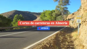cortes de carretera en almería 8 febrero