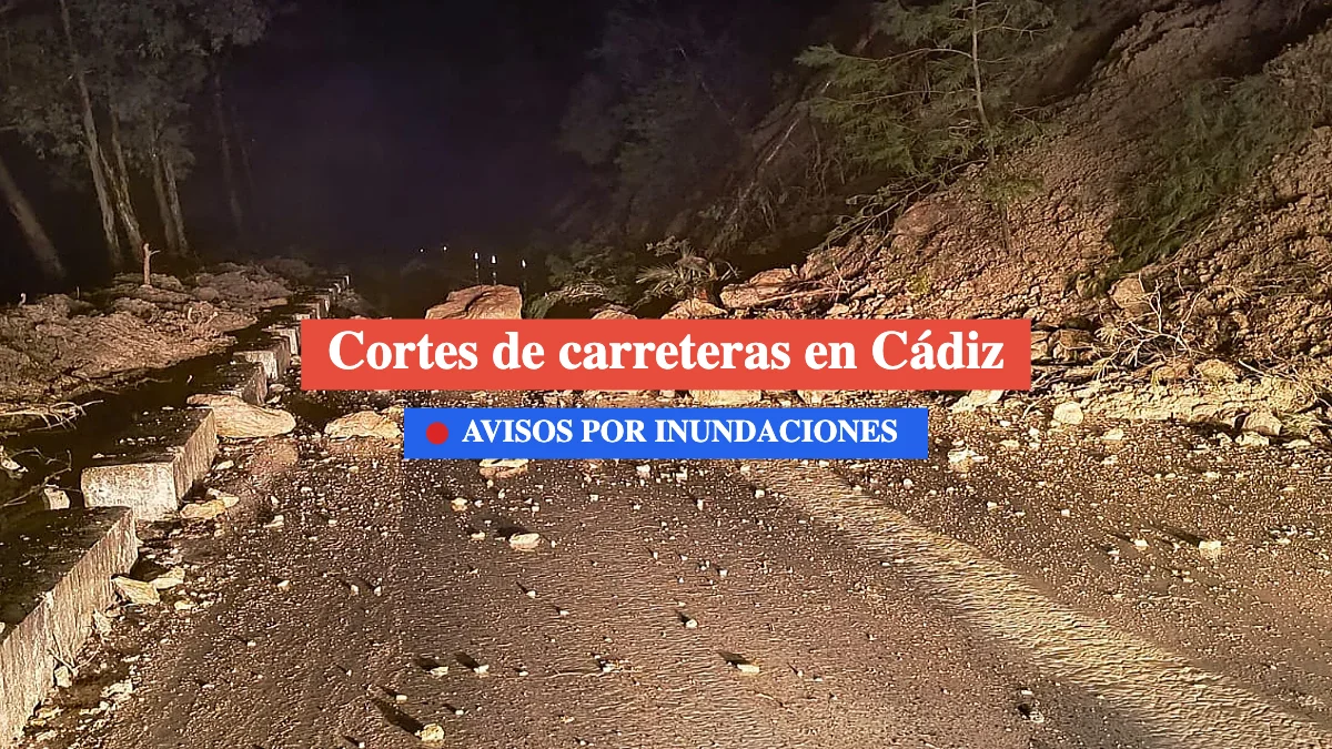 cortes de carreteras en cádiz