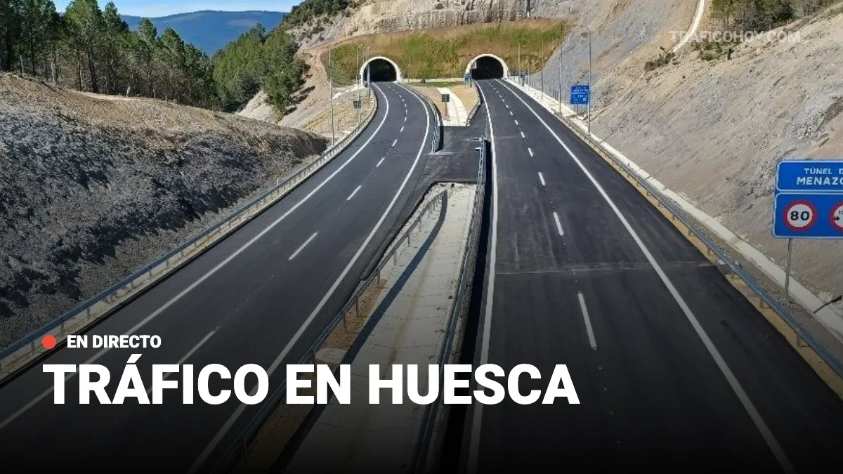 tráfico en huesca