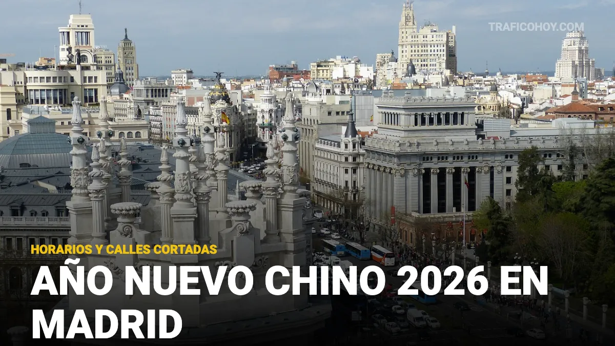 horarios y calles cortadas en madrid por el año nuevo chino 2026