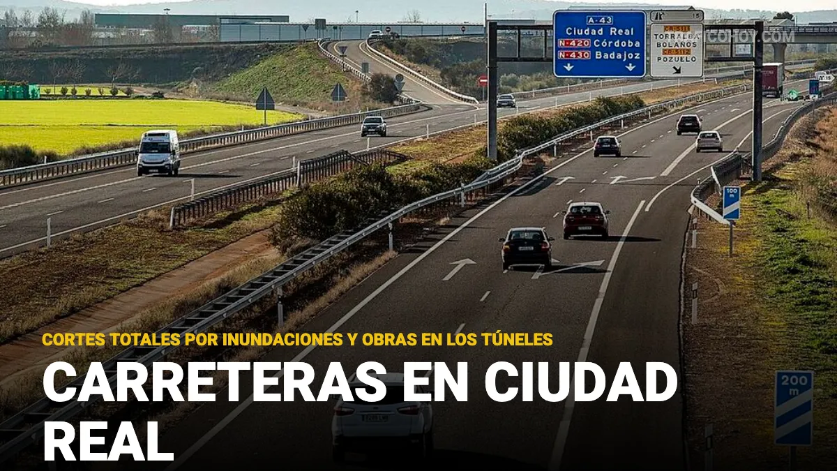 cortes de carretera en ciudad real 17 febrero