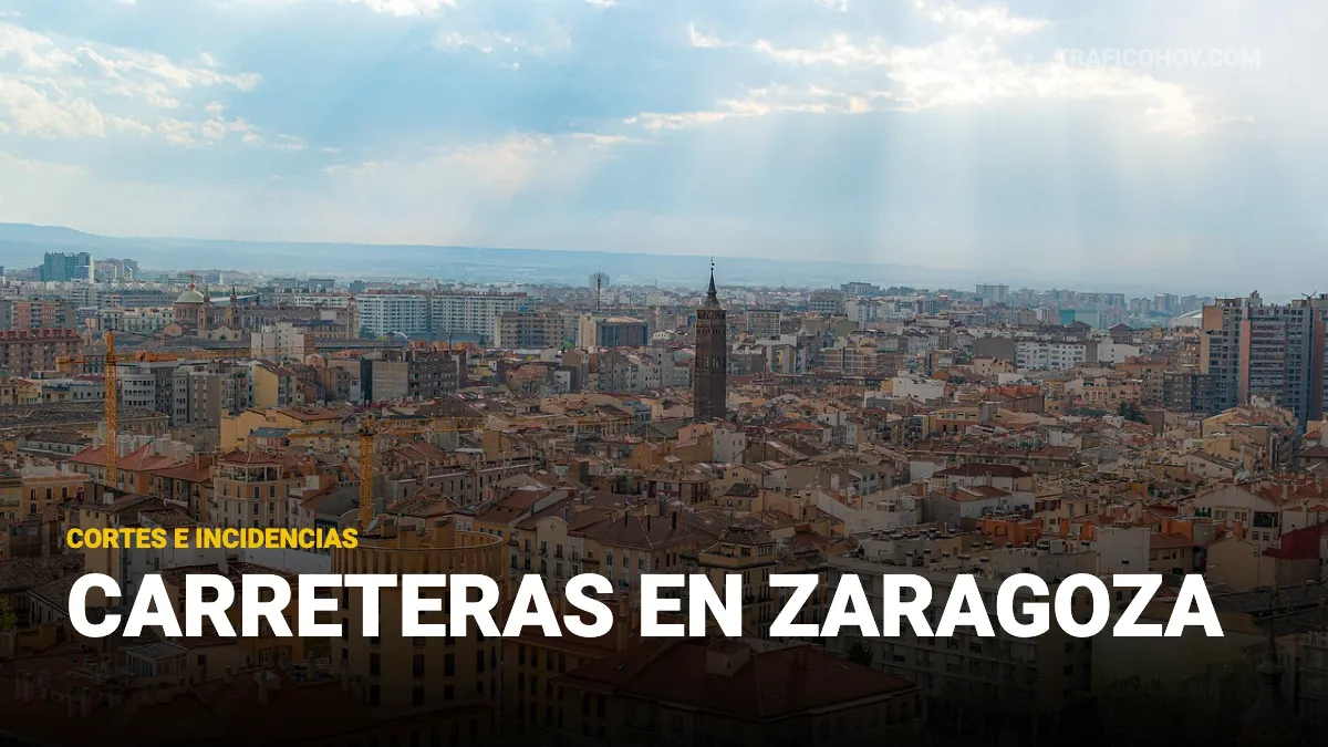 carreteras cortadas en zaragoza