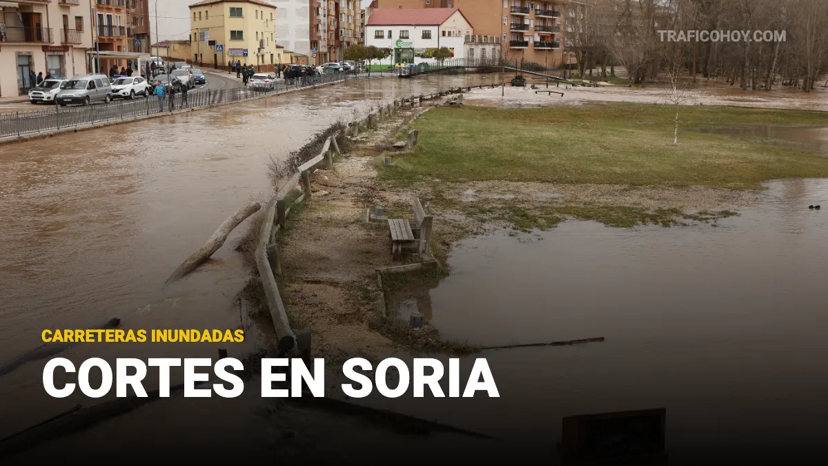 carreteras cortadas en soria