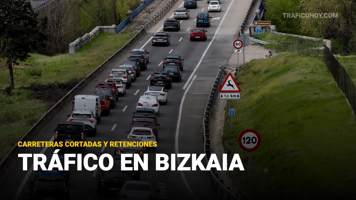 cortes de tráfico en bizkaia 16 febrero