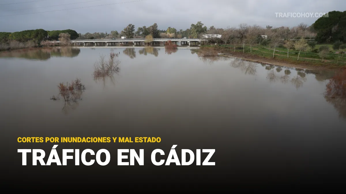 cortes por inundacione sn cádiz 16 febrero