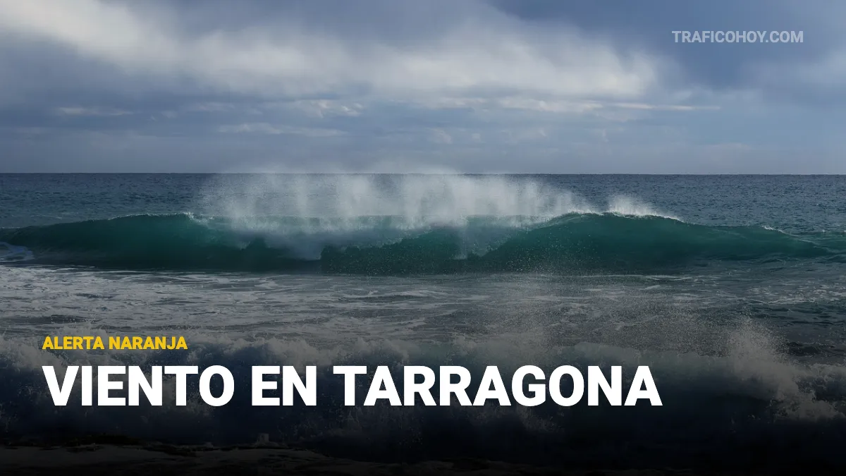 alerta naranja por viento en tarragona