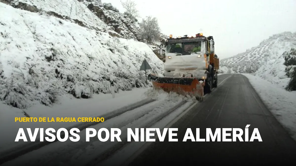 avisos por nieve en almeria