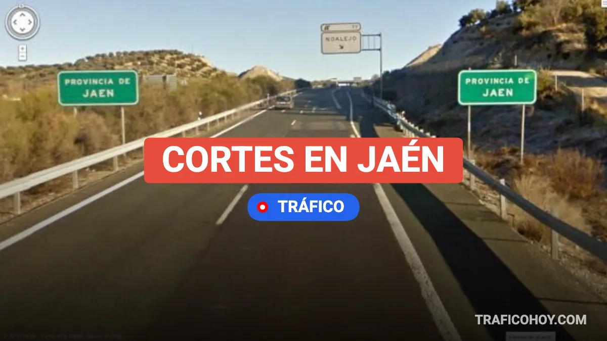 cortes de carretera en jaén 10 febrero