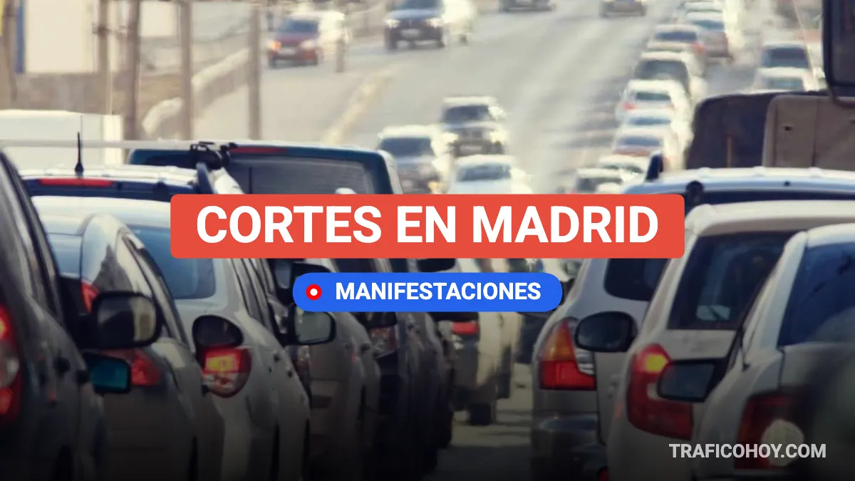 cortes en madrid por manifestaciones del 11 a 15 de febrero