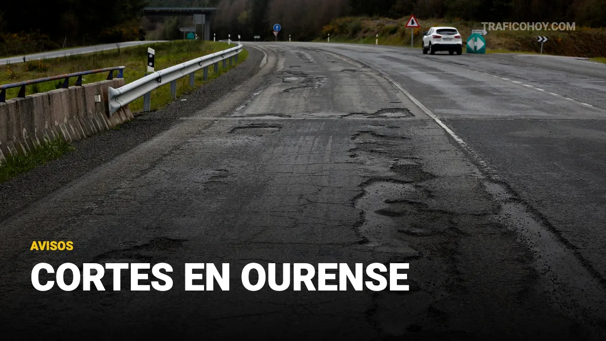 cortes de carreteras en ourense 13 febrero