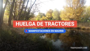 huelga de tractores en madrid 11 febrero vías afectadas