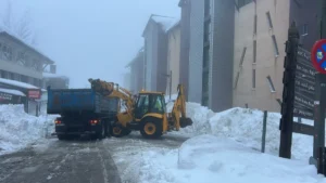 cortes en granada por nieve 18 febrero