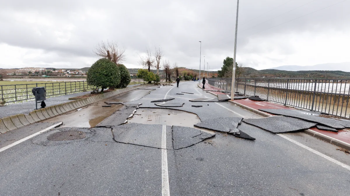 carreteras coratdas en jaén 18 febrero