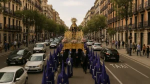 Procesión Virgen del Cortijo en Hortaleza