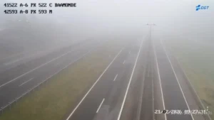 Cortes de tráfico en Lugo hoy 21 de febrero: corte total en la A-6 hacia A Coruña por obras y restricciones en la N-120