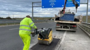 Las obras y la nieve condicionan el tráfico en Salamanca: estado de las carreteras este 24 de febrero