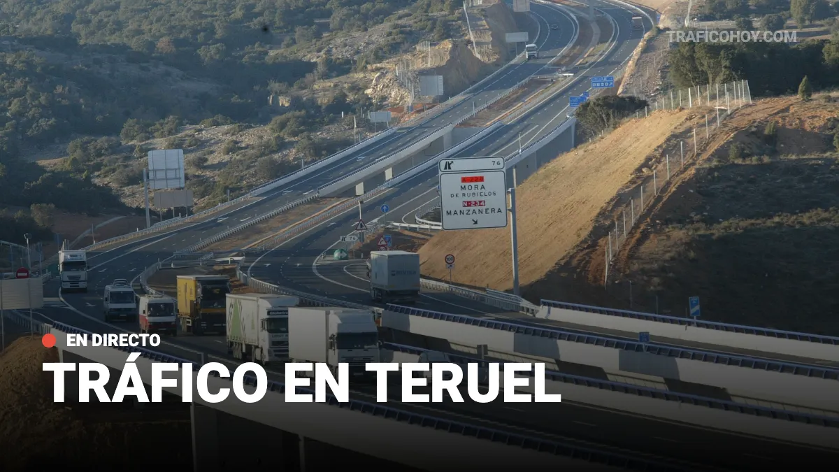 Tráfico en Teruel hoy