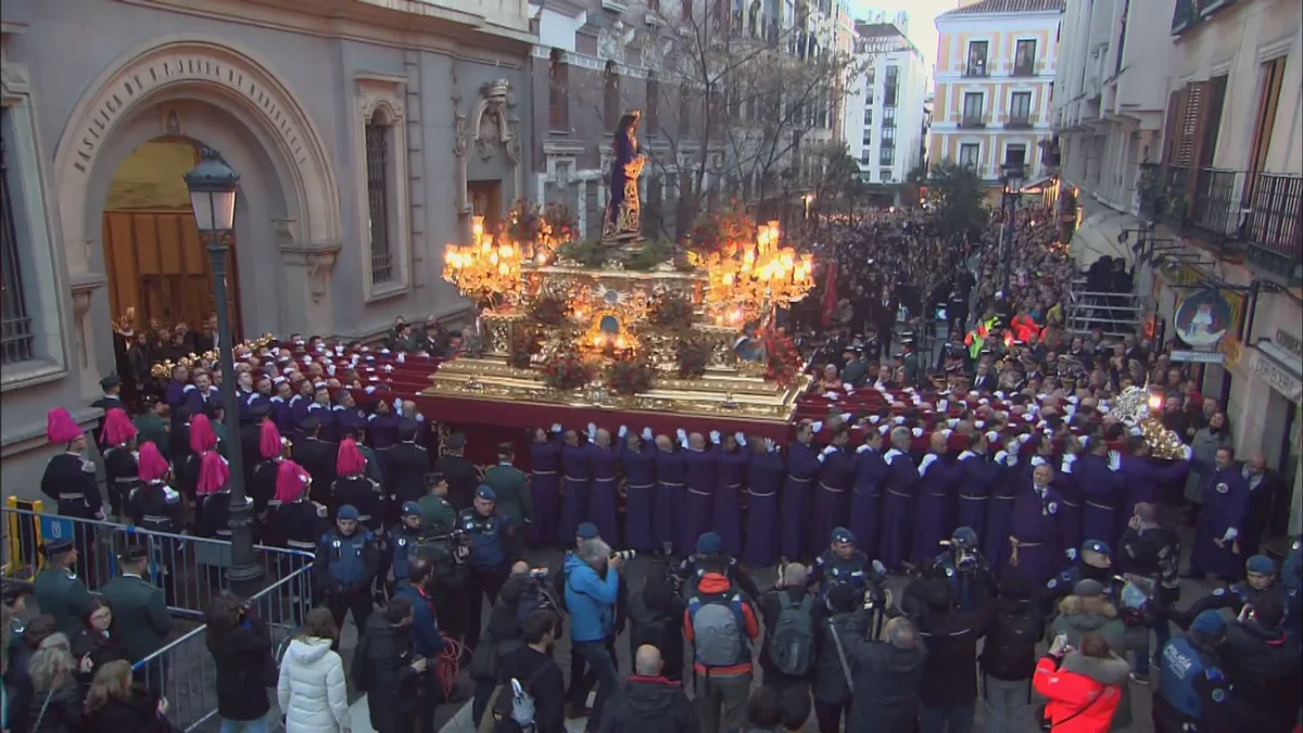 Cortes en Madrid por la Procesión de Nuestra Señora de la Concepción viernes 13 de marzo: Horario y calles afectadas