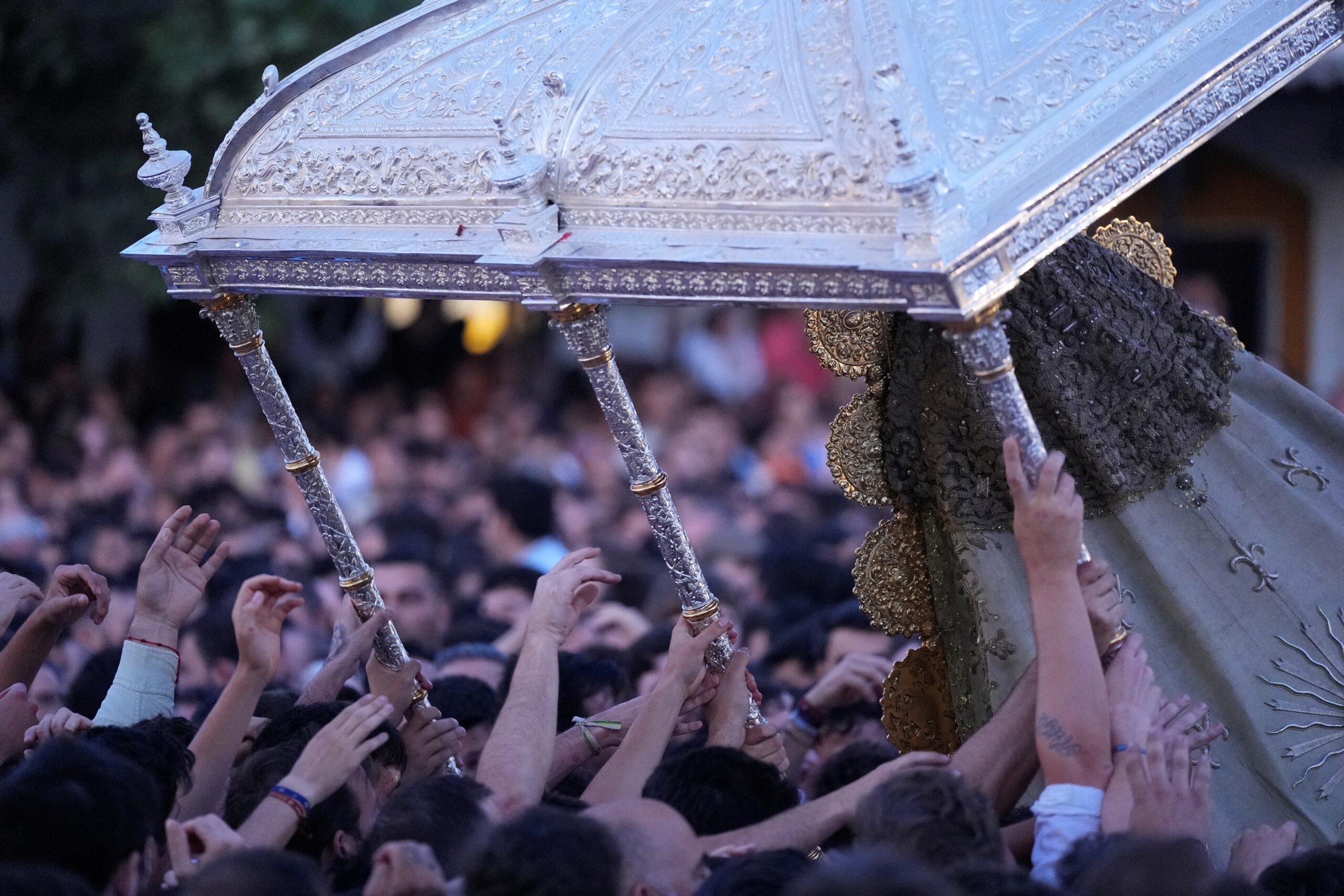 Procesión Rosario de la Aurora en Villaverde
