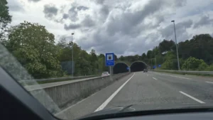 Accidente en la C-35 en Vidreres (Girona) corta un carril sentido Llagostera y provoca 4 km de tráfico lento