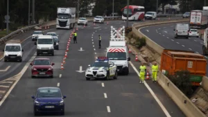 Accidente en la AP-7 en Castellón hoy: retención de 2 km entre Santa Magdalena de Pulpis y Alcalà de Xivert