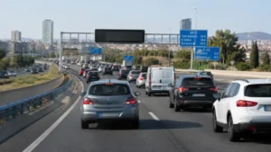 Accidente en la AP-7 en Maçanet de la Selva provoca un carril cortado y retenciones en sentido Girona