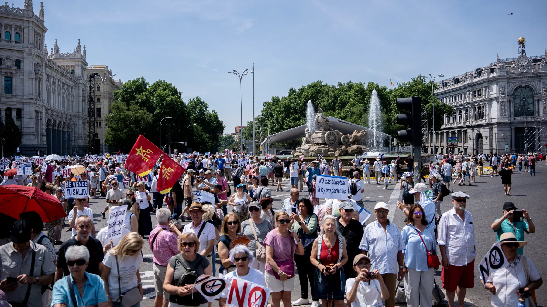 Cortes de tráfico en Madrid esta semana: obras en A-5 y Castellana y manifestaciones el viernes 20 de junio