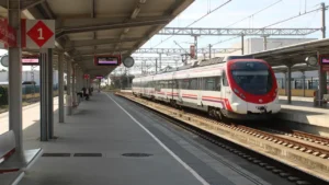 Trenes detenidos entre Zaragoza y Canfranc por una rama de árbol sobre la vía: afectados dos Media Distancia