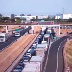 Accidente en la A-2 en Lleida: un carril cortado y retenciones en Vila-sana en sentido Lleida