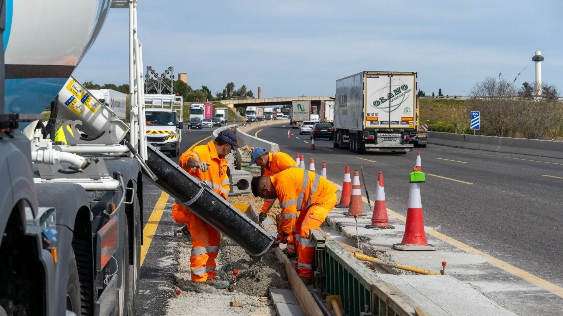 Cortada la salida de Arragua en la AP-8 por obras en Gipuzkoa: así afecta al tráfico en Oiartzun sentido Bilbao