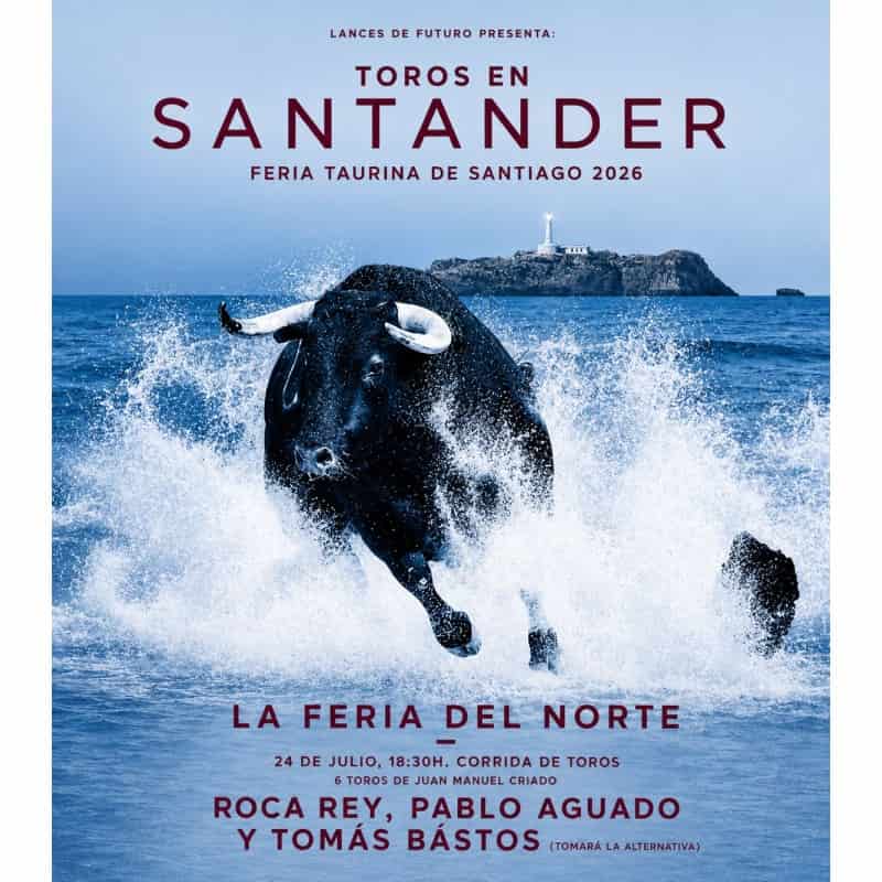 Cartel de toros Semana Grande Santander