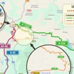 La DGT avisa de cortes en la A-45 en Málaga por obras de emergencia: estos son los desvíos habilitados