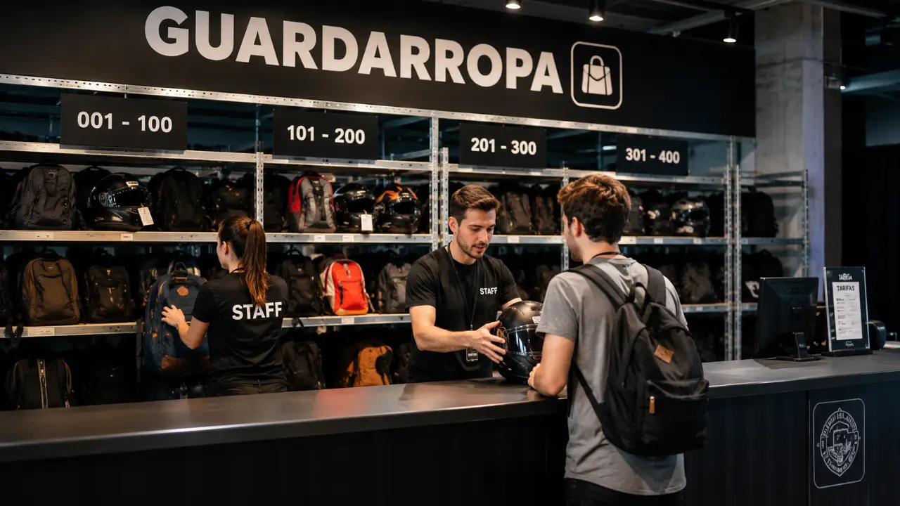 ¿Hay consigna en el Granca Live Fest 2026? Qué hacer con mochilas, cascos y objetos personales