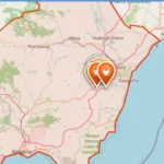 Mapa del grave incendio en Los Gallardos: obliga a cortar la A-7 y varias carreteras en Almería y a desalojar Bédar