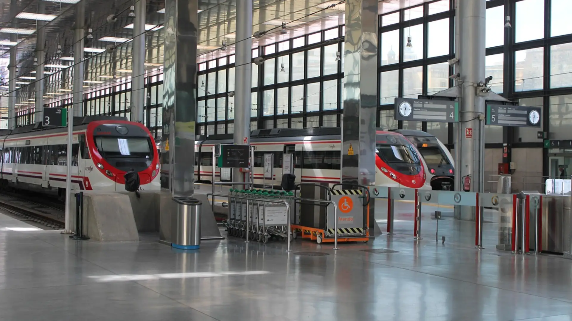 Interrumpida la circulación de trenes entre Vitoria y Pamplona tras el arrollamiento de una persona en Álava
