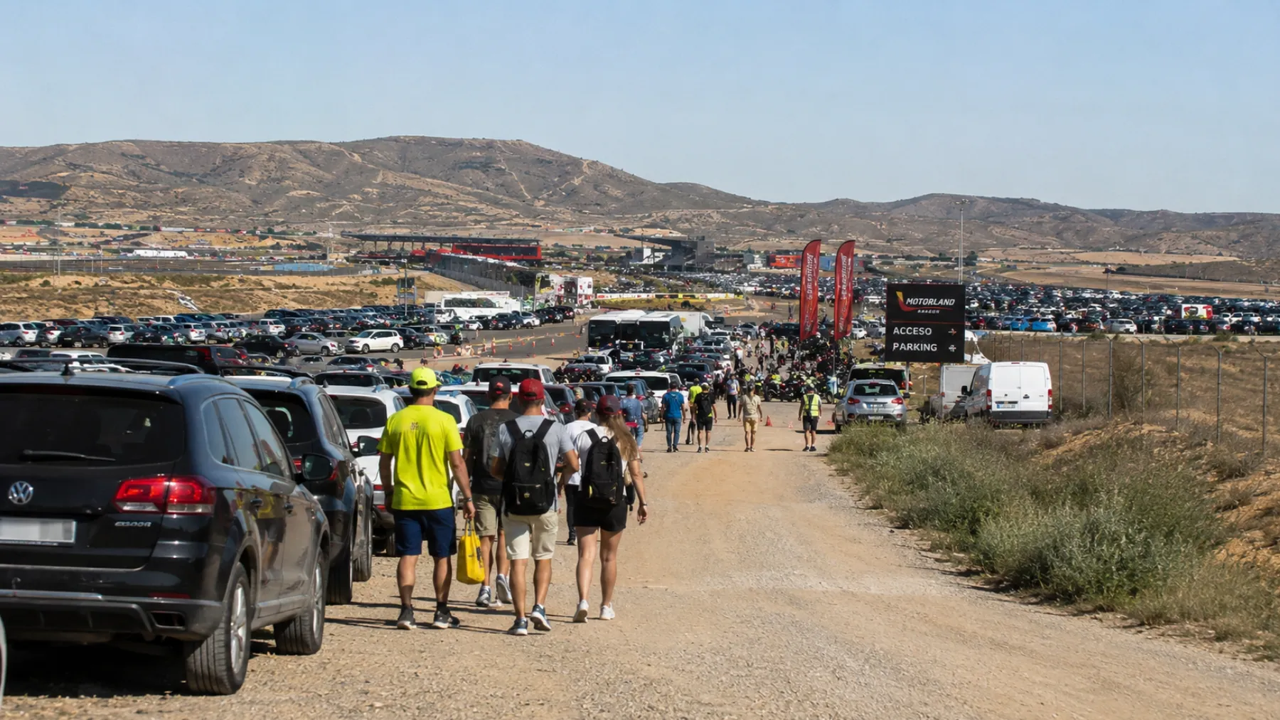 Cómo llegar a MotorLand Aragón: accesos, parking y recomendaciones para el GP de Aragón 2026