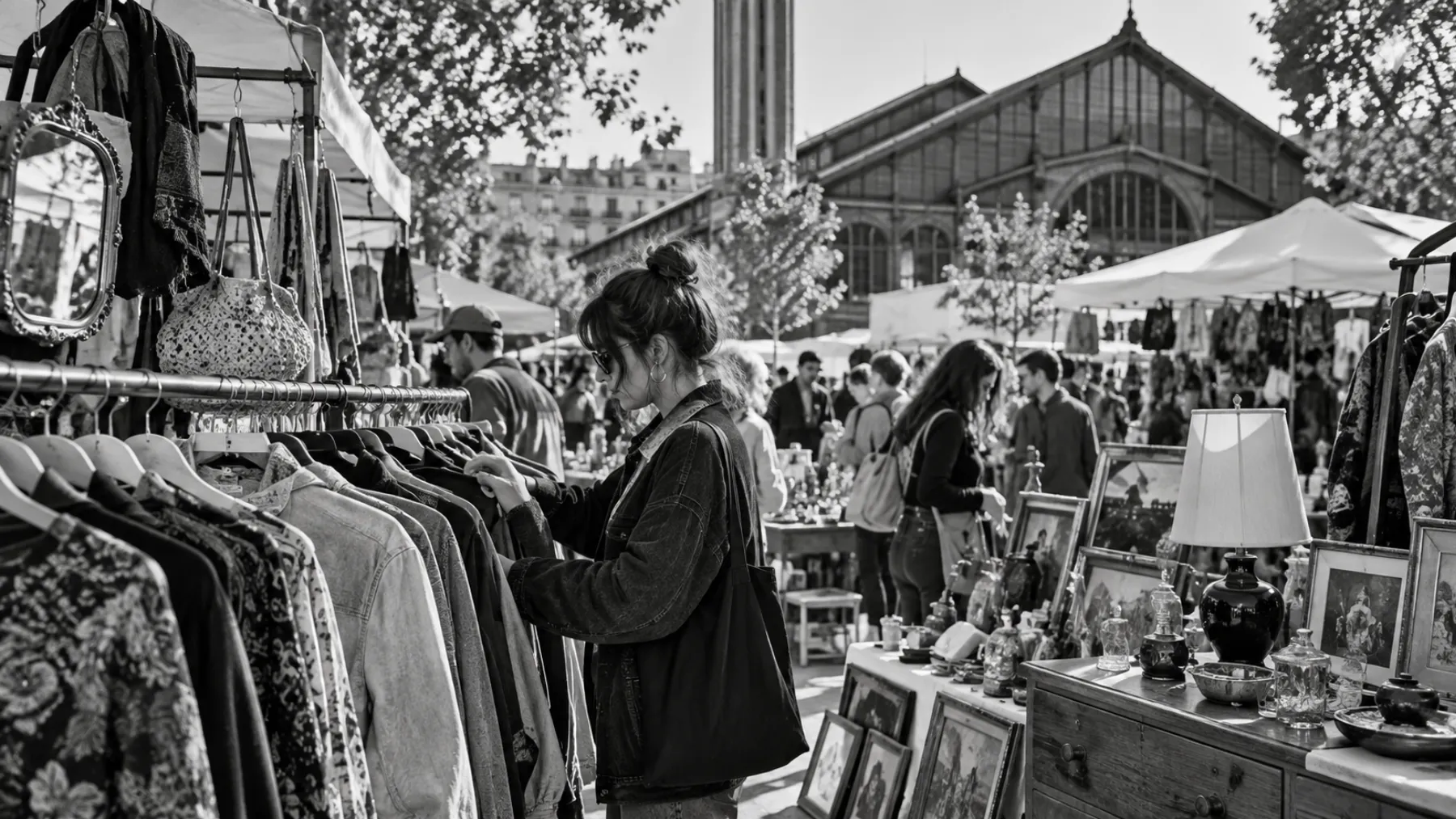 Ropa retro, muebles con historia y auténticos tesoros: los mercados vintage que triunfan cada fin de semana en Barcelona
