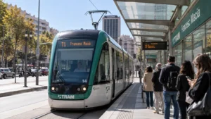 El Trambaix corta el tramo Francesc Macià-Montesa del 10 al 12 de octubre por obras: así funcionará el servicio
