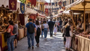 El mercado medieval llega a València: puestos, espectáculos de fuego, horarios y cómo llegar al Jardín del Turia